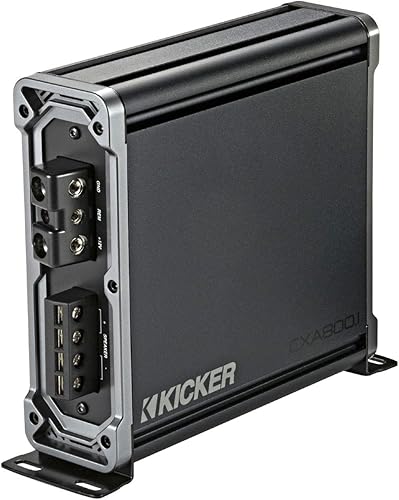 Miniatura 5 de Kicker 46CXA8001 Amplificador de audio para automóvil Clase D Mono 1600W Peak Sub Amplificador CXA800.1 (renovado)