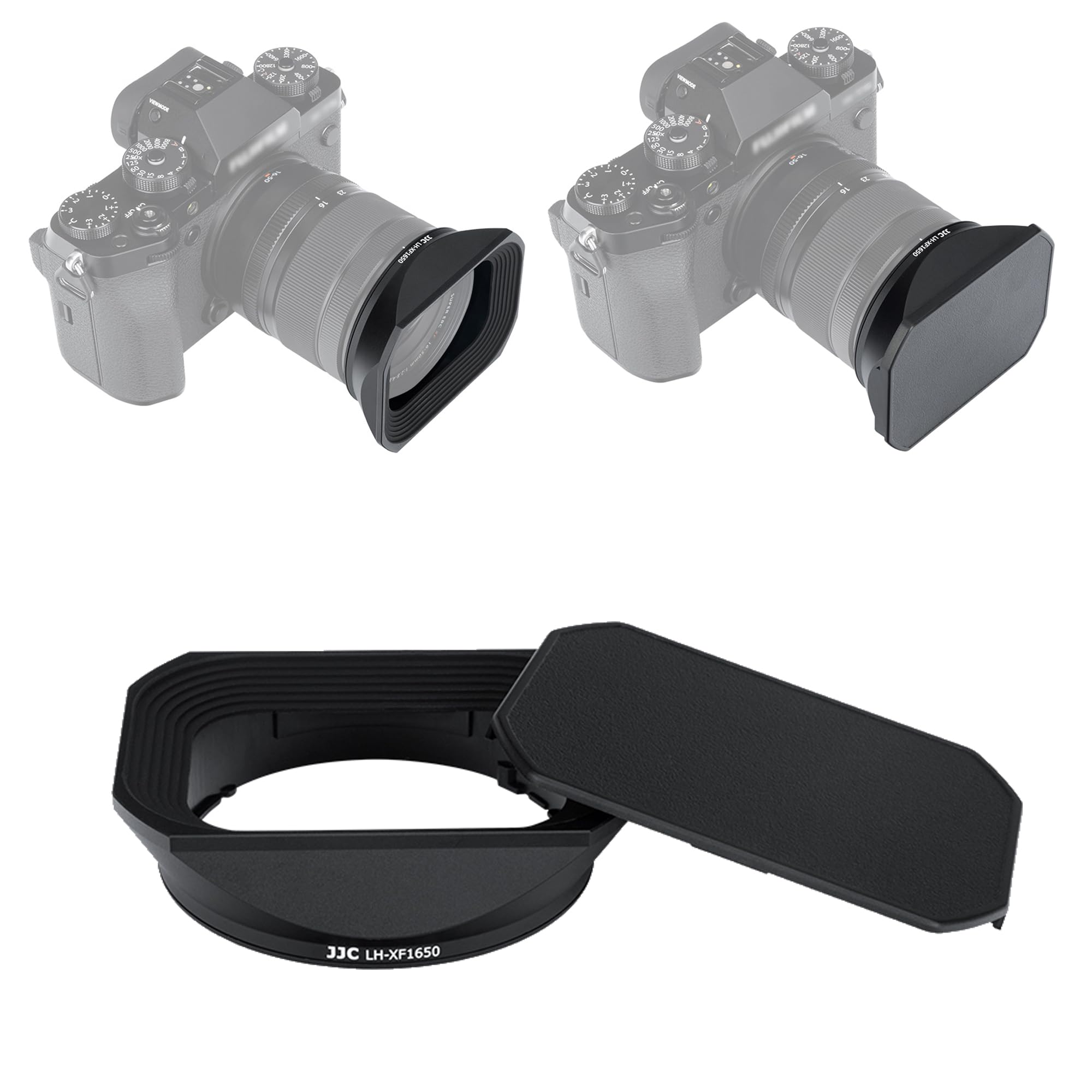 Amazon.com : JJC Metal Square Lens Hood Shade for Fuji Fujifilm XF