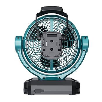Makita 折りたたみ式ファン Amazon.com: DTEZTECH Cordless Fan for Makita 18V LXT Lithium