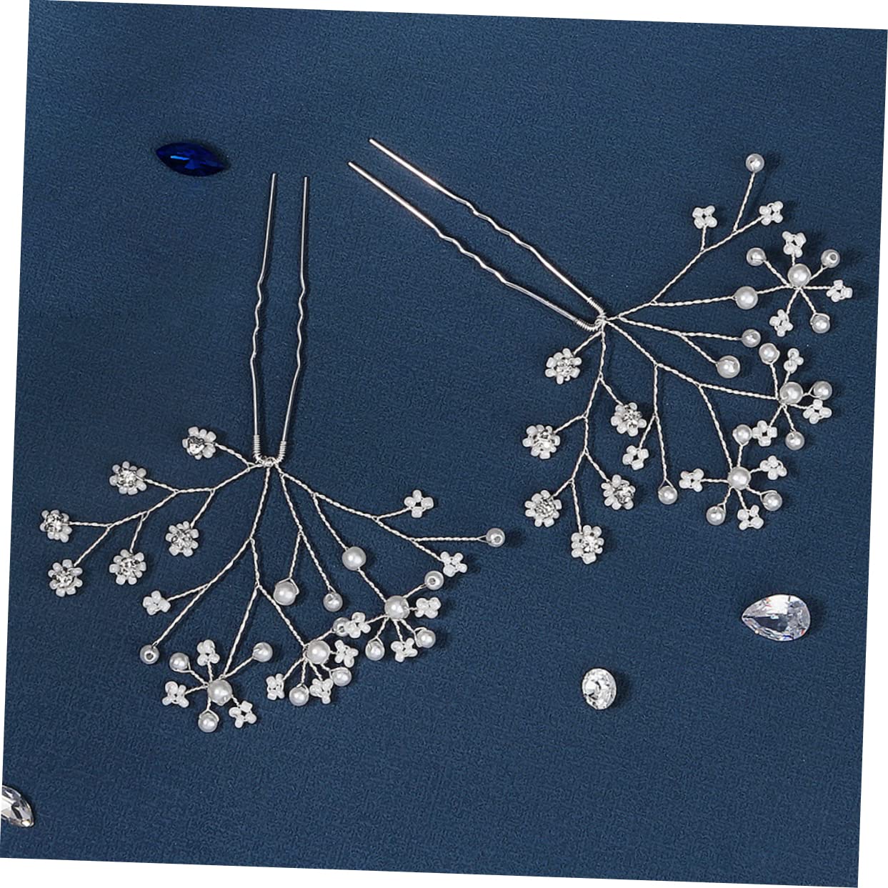 Healeved 10pièces Épingles à Cheveux Perles Pour Mariée Accessoires De Coiffure Élégants Pour Femmes Pour Mariage Et Occasions Spéciales