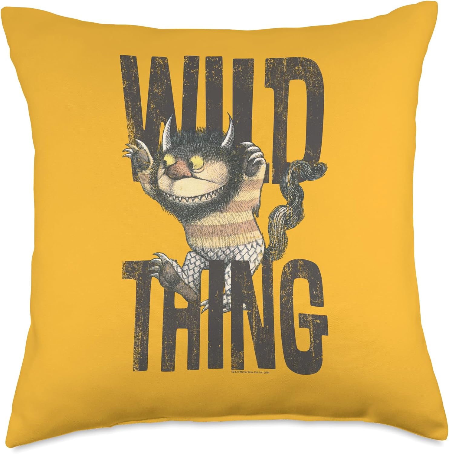 Where the Wild Things Are Wild Thing Throw Pillow