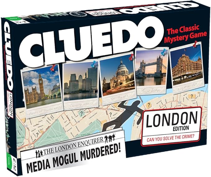 Cluedo London Edition Board Game Amazon.co.uk Toys & Games