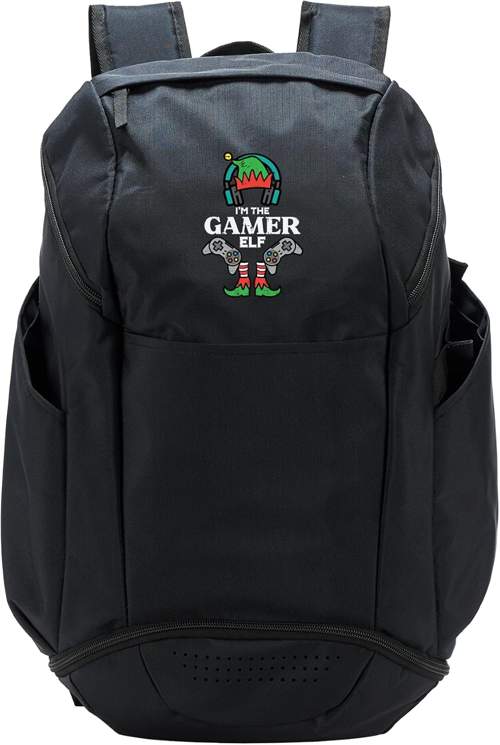 Christmas Im Gamer Elf Cute Xmas Gaming Boys Kids Youth Men Sport Backpack