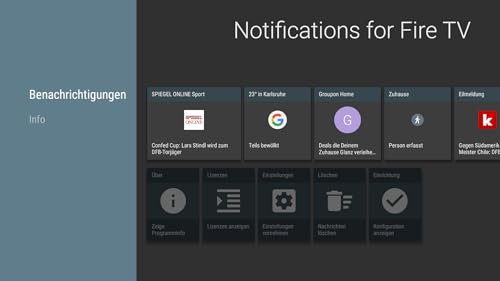 Notifications for Fire TV