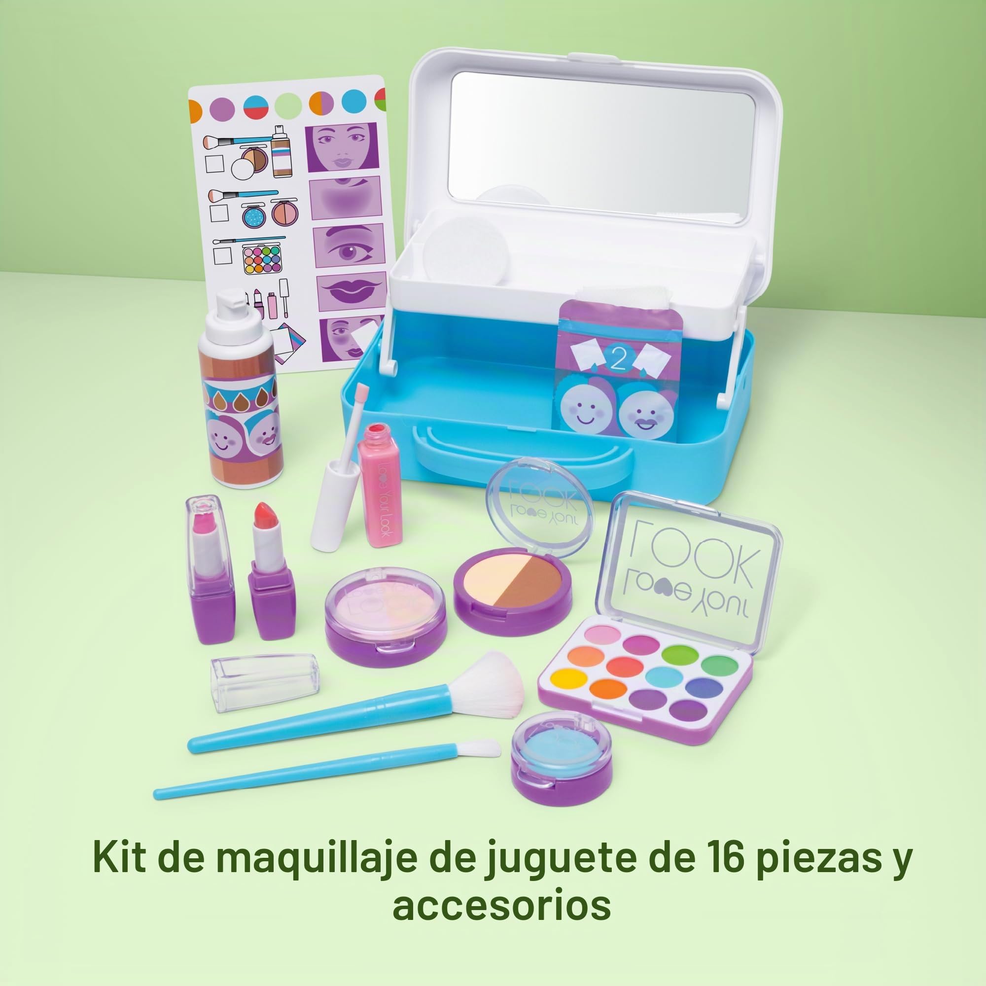 Melissa & Doug Love Your Look Pretend Makeup Kit Play Set