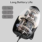 Portable Stroller Rocker Sleep Aid, Fits All Strollers and Prams,Gently Rocks Any Stroller or Pram, Rechargeable Bouncer with Adjustable Speed Black