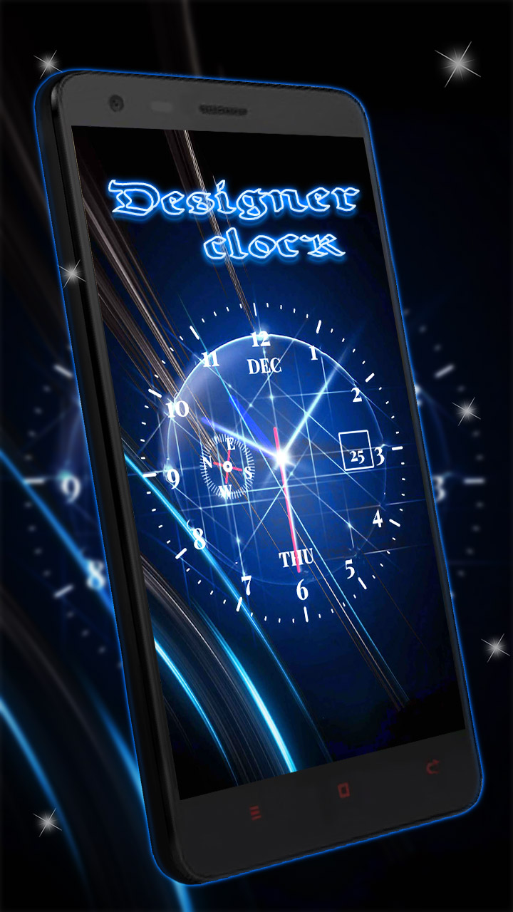Designer Tech Clock Live wallpaperAmazon.deAppstore for Android