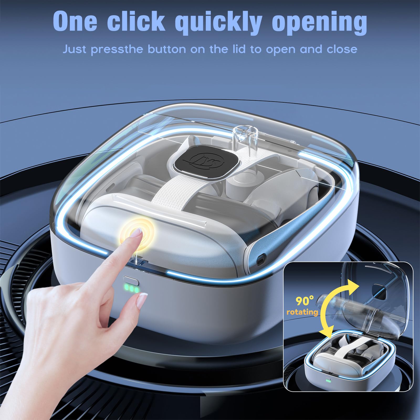 Amazon.co.jp: Grathia 充電ドック Meta Quest 3用 高速充電スタンド