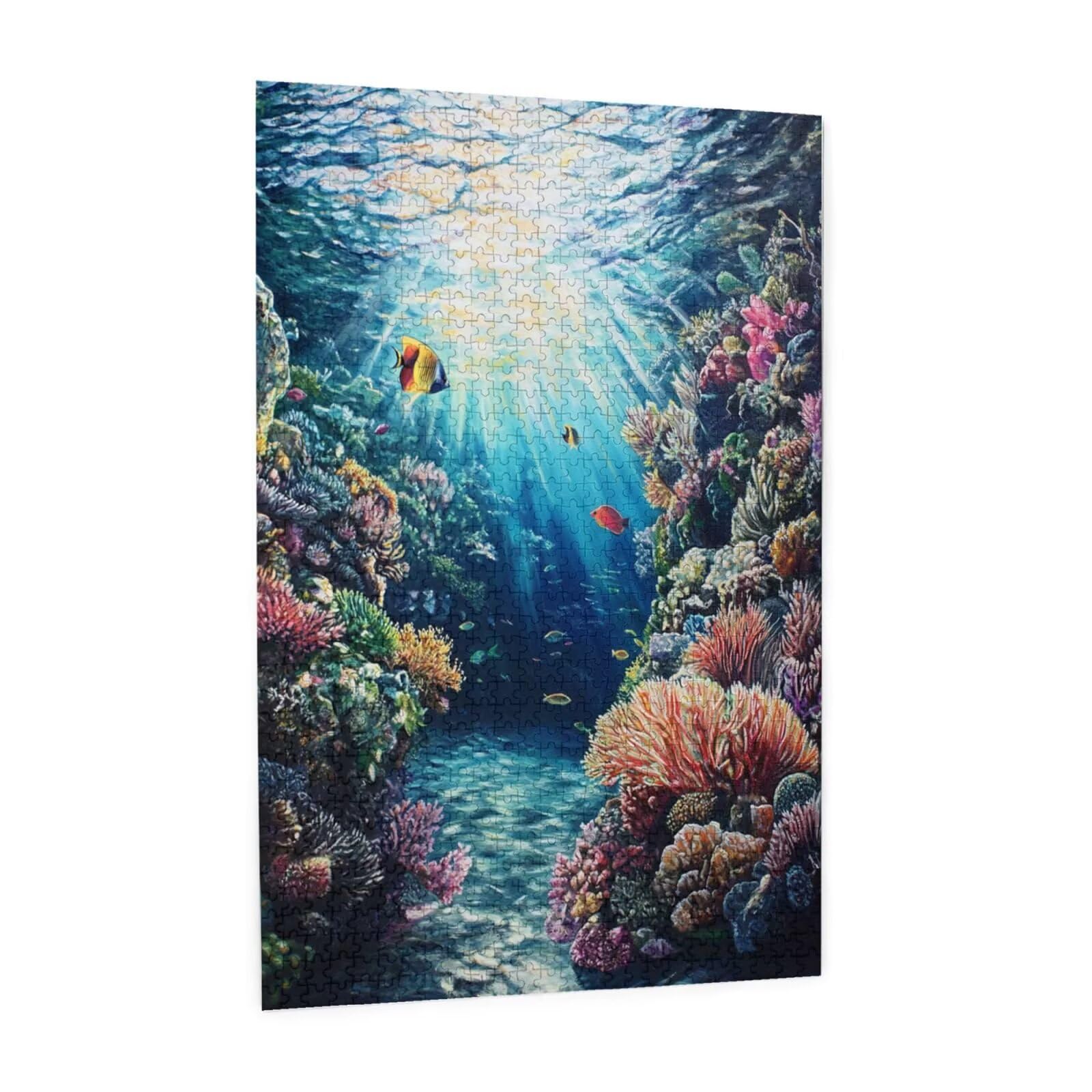 Océan Puzzle Corail 3000 Pièces Adultes, DIY Puzzles Classiques Art avec Boîte d'emballage et Photos de Référence, Relaxation/Soulagement du Stress/Jeux Amusants, Creatif Cadeau pour Femme M-1736