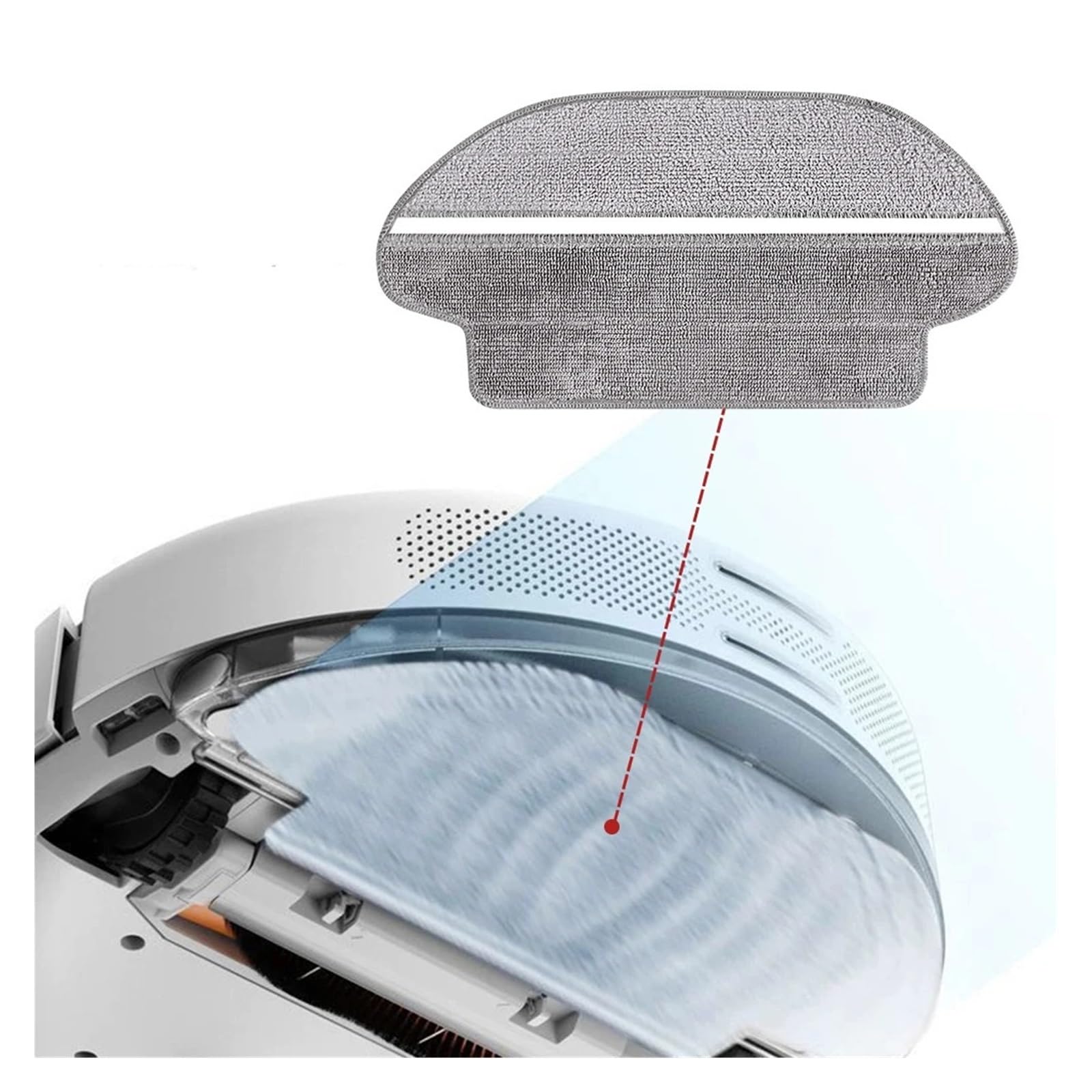 Trockene Nasse Trennung Mop Tuch Teile,Kompatibel Mit Xiaomi