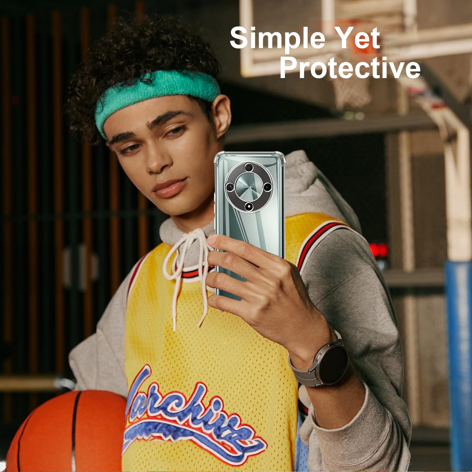 ISOI Custodia Trasparente Ultrasottile In TPU Per Honor Magic 6 Pro / Magic6 Pro - Airbag Antiurto E Protezione Anticaduta - 2