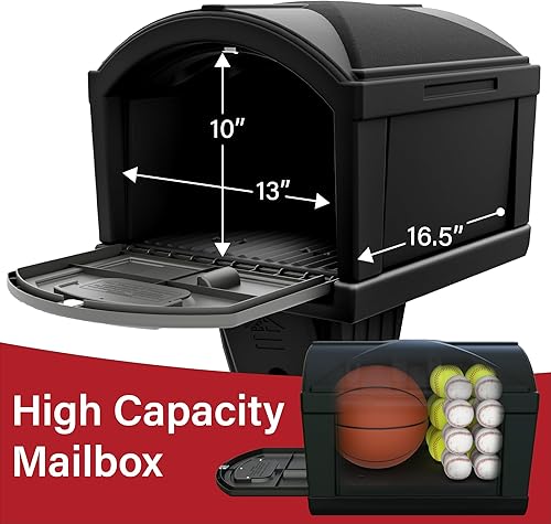 Vista 10 de Simplay3 buzón clásico, negro, 416070-04