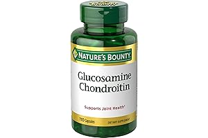 Nature's Bounty Glucosamine Chondroitin Joint Health Support Pills, 110ct