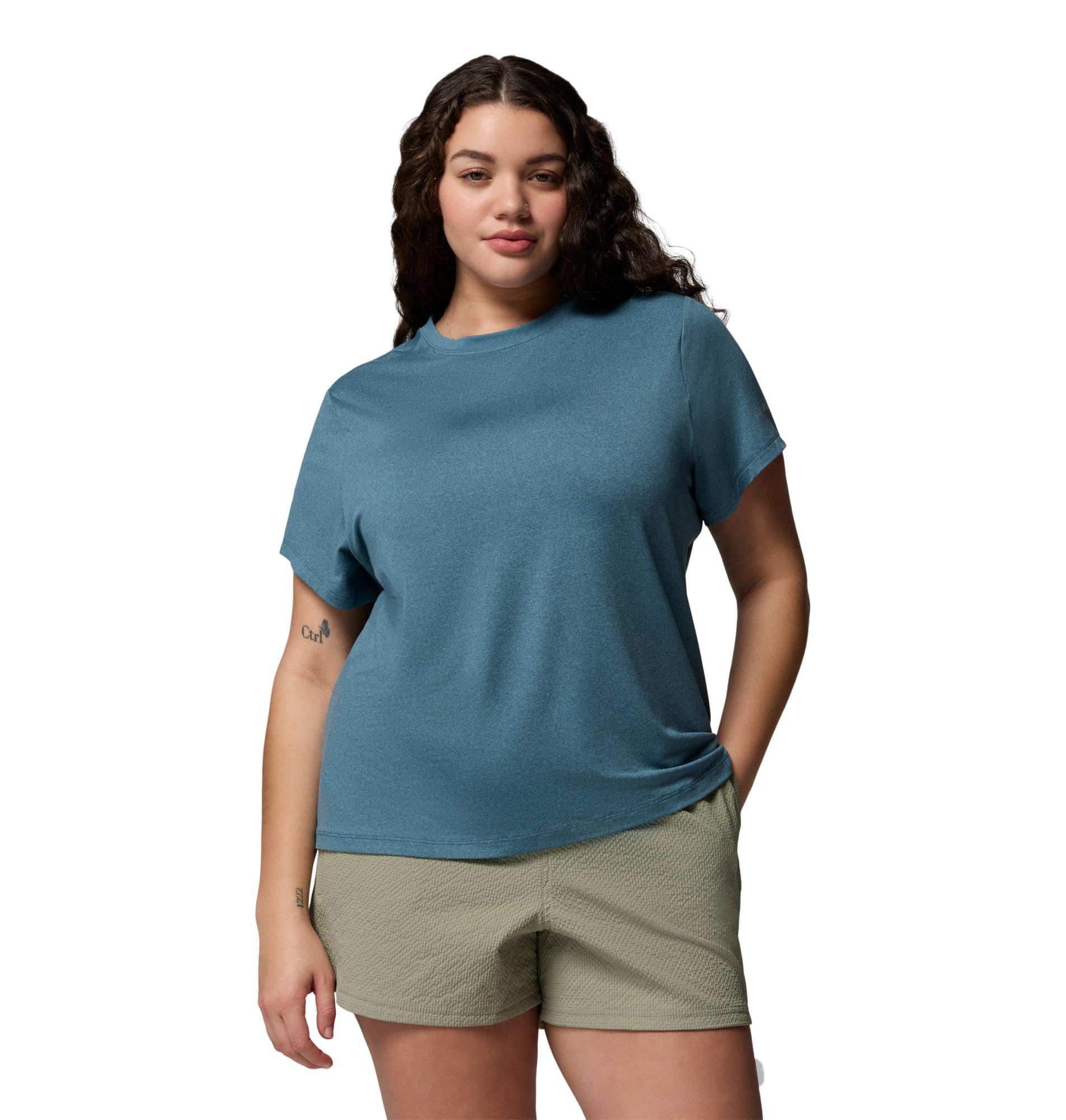 Columbia Parsons Point Damen-T-Shirt, kurzärmelig