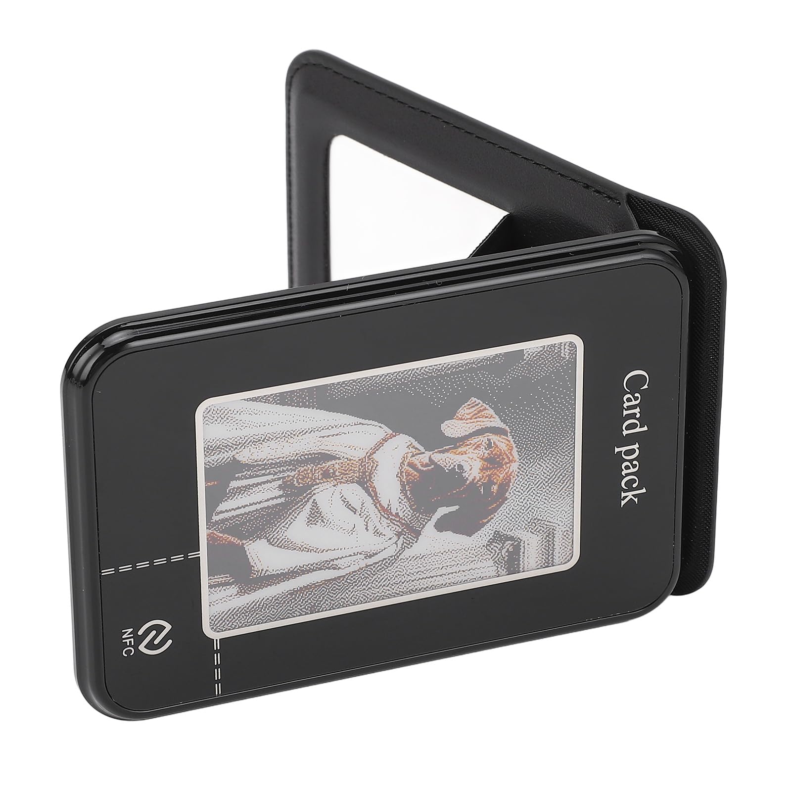 Alomejor Magnetic Wallet Stand with Secure Card Holder