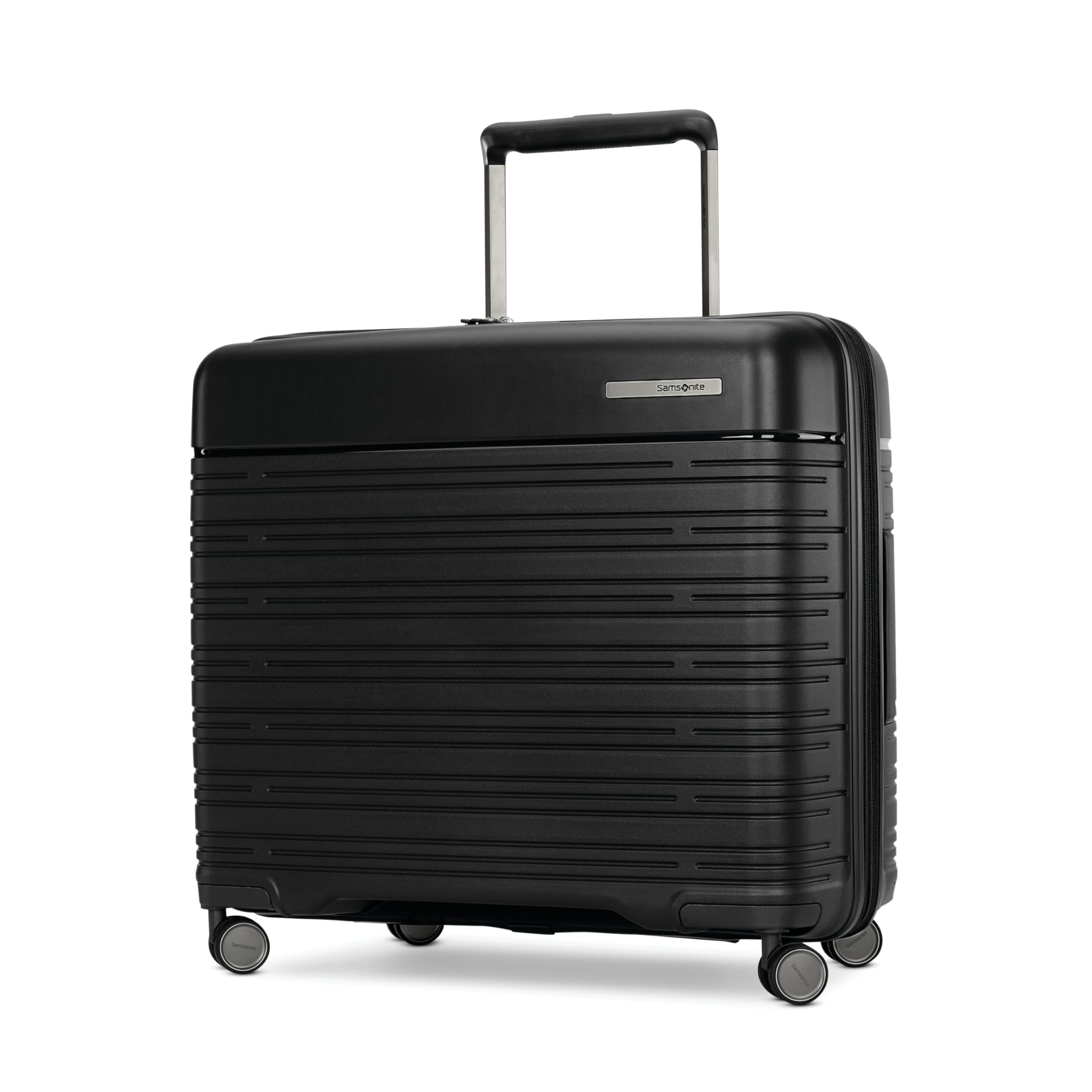 Samsonite Elevation Plus - Medium Hardside Luggage - Scratch Resistant Polypropylene Shell, RightHeight™ Adjustable Handle, Integrated AirTag Holder,