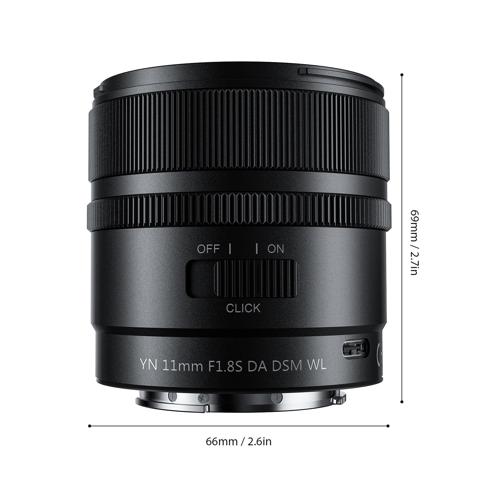 Amazon.com : YONGNUO YN11mm F1.8S Camera Lens Ultra Wide Angle