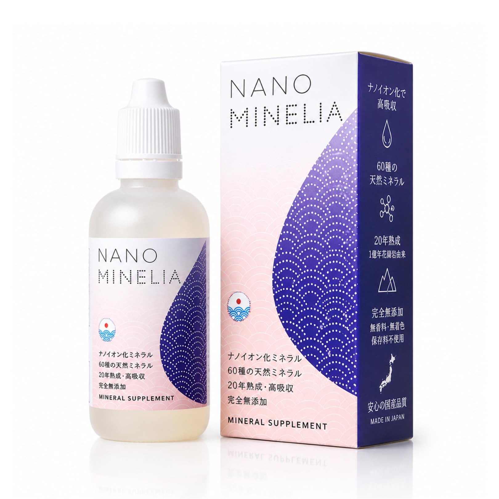 Amazon | NANOMINELIA ナノミネリア 液体マルチミネラル 約60種類の