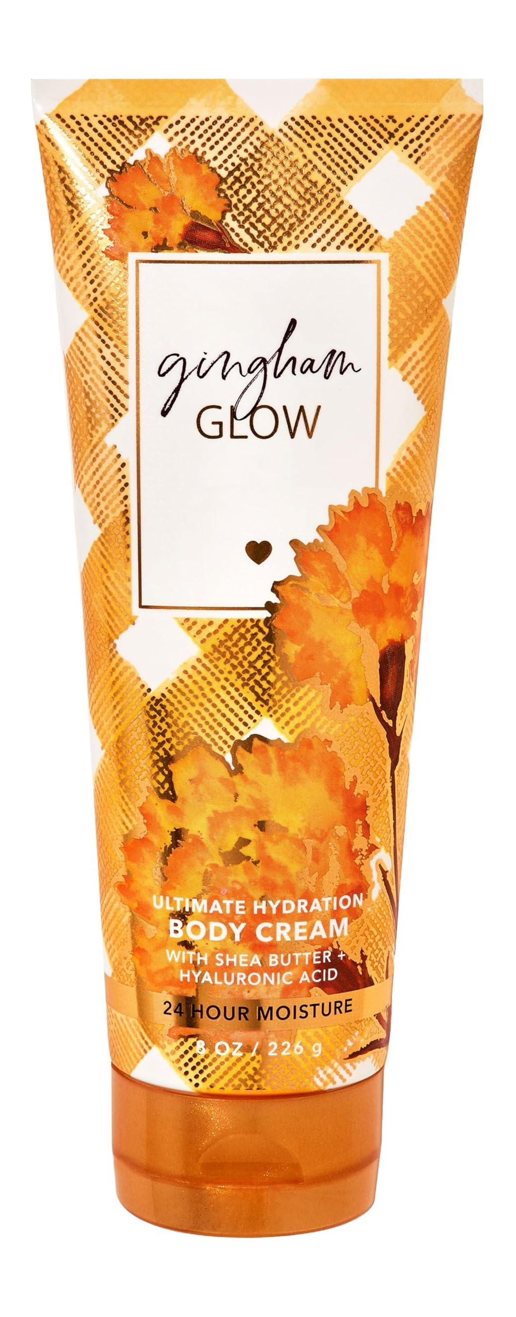 Bath and Body Gingham Glow Ultimate Hydration Body Cream | 8 Oz