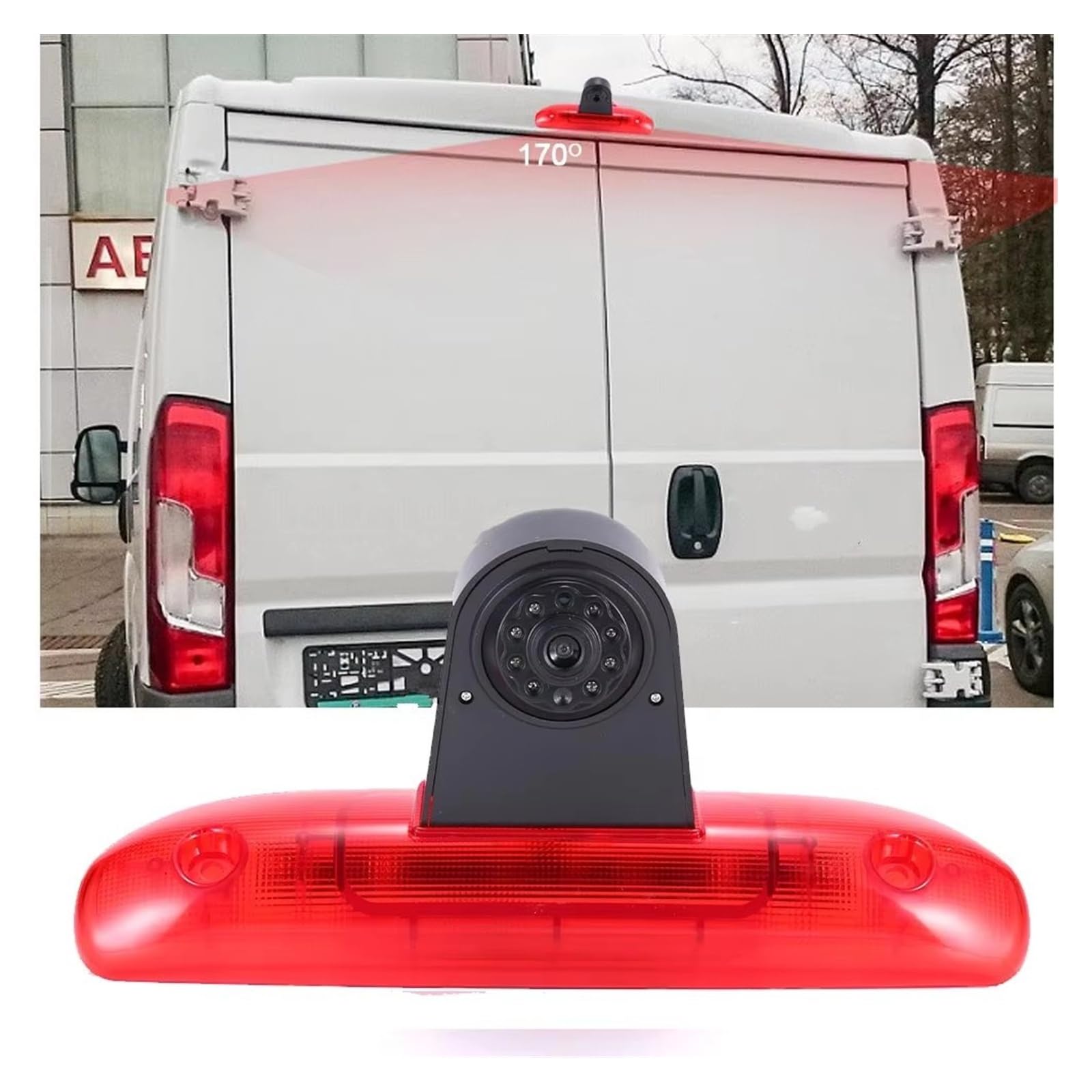 Cámaras Traseras para Fiat para Ducato 244 para Bus para Van 2002-2006 Luz De Freno HD Cámara De Visión Trasera De Coche