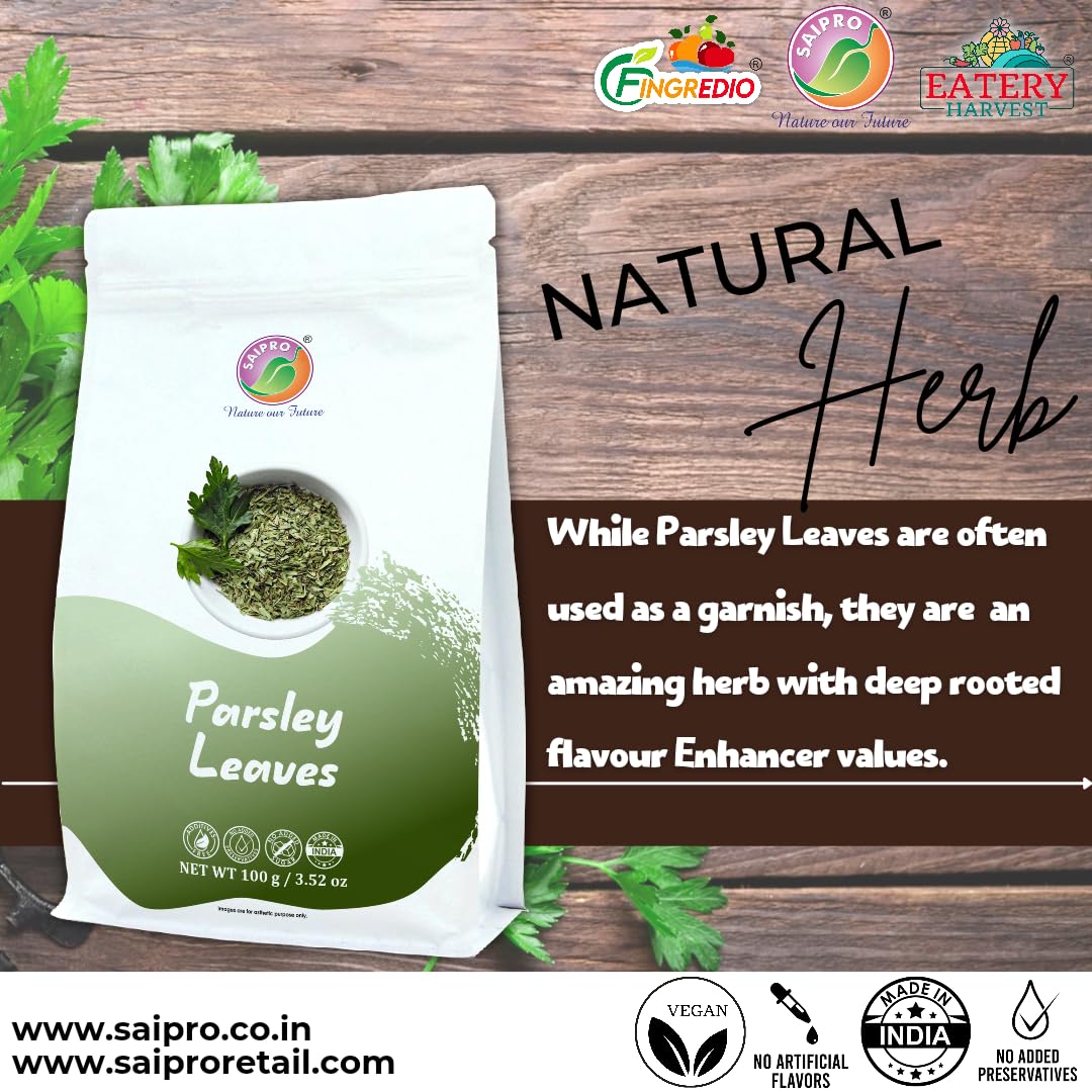 EATERY HARVEST by Saipro Rosemary 150 g, Parsely 100 g, Thyme 125 g & Basil 125 g Italian herbs combo, For Food Italian seasoning, Soups mixes, hair growth promoters, All natural, No added preservatives, Additives free, Vegan - Image 4 thumbnail
