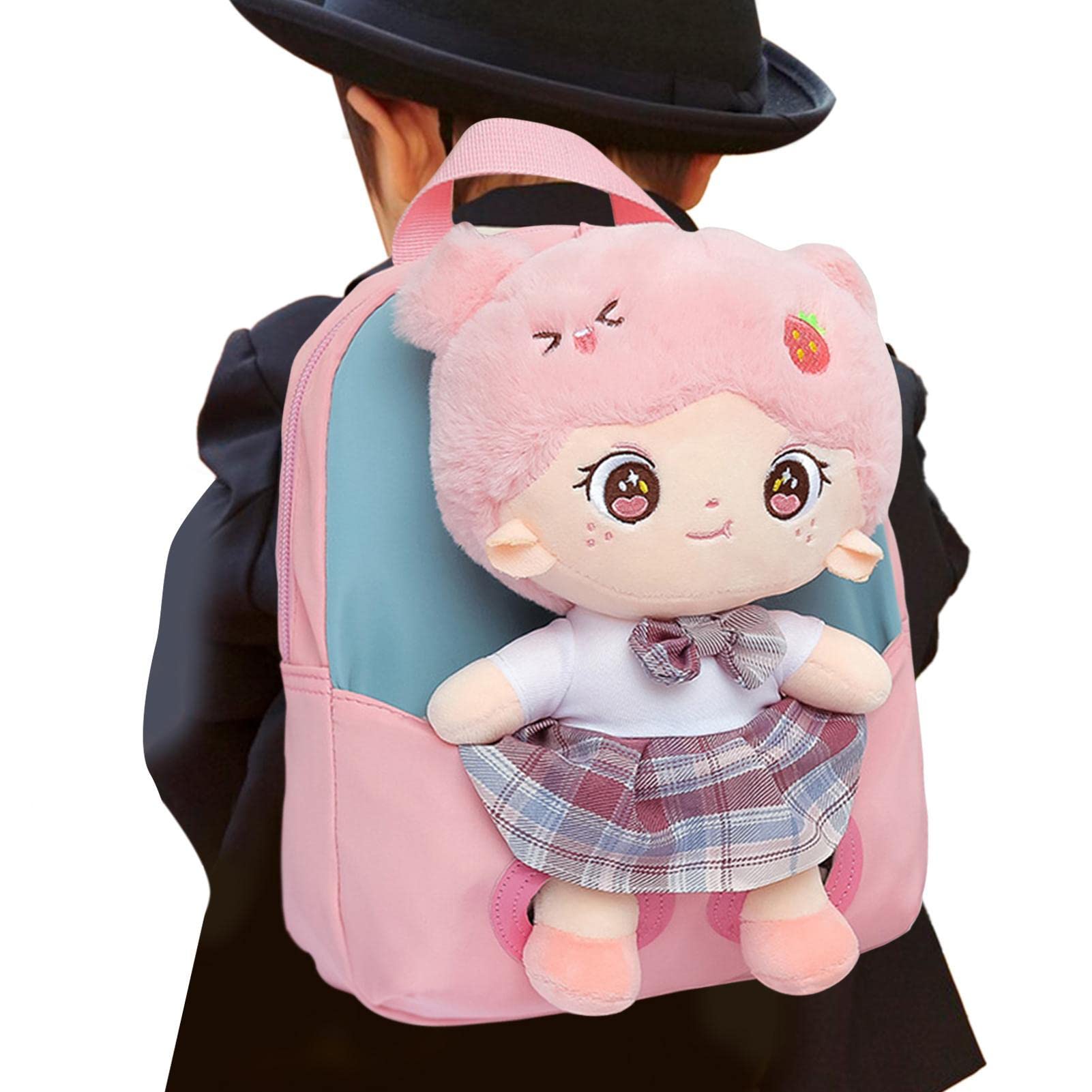 kpop ぬいぐるみ ドール リュック カバン Amazon.co.jp: ぬいぐるみアニマル バックパック - キッズ用ドール