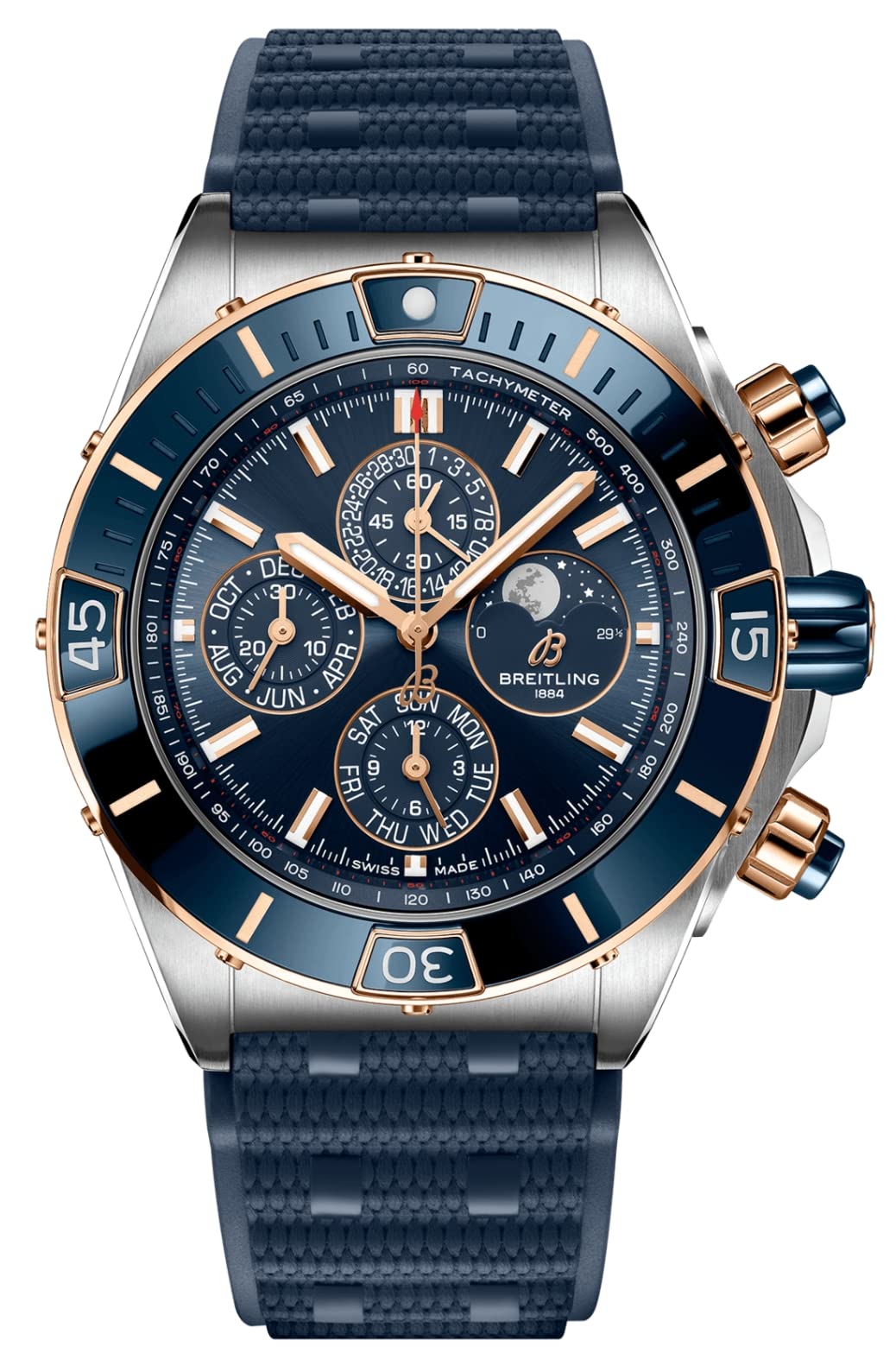 BreitlingSuper Chronomat 4 Year Calendar 44mm Mens Watch (U19320161C1S1)