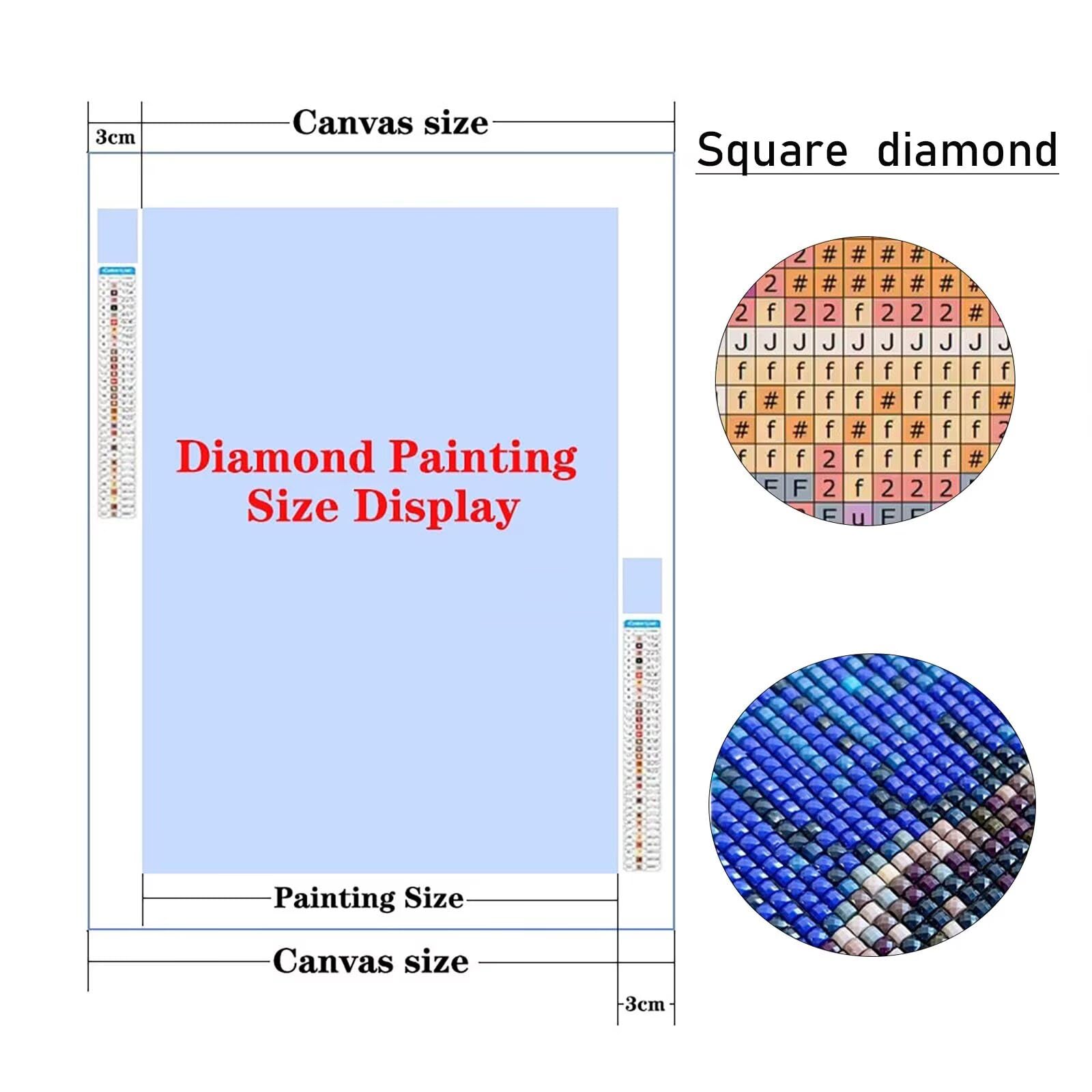 Diamentowe malowanie feniks, diamentowy obraz dla dorosłych duży XXL 120 x 60 cm, DIY 5D Fantasy Diament Haft Pełny zestaw dla dzieci Początkujący Kryształowy zestaw do dekoracji ścian, prezent męski