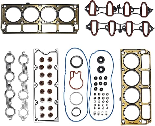 Miniatura 2 de MLS Juego de juntas de culata compatible con Sierra Silverado 1500 Tahoe Yukon 2006-2011 Suburban 1500 2003-2008 Express 2500 4.8 L 2007 Avalanche