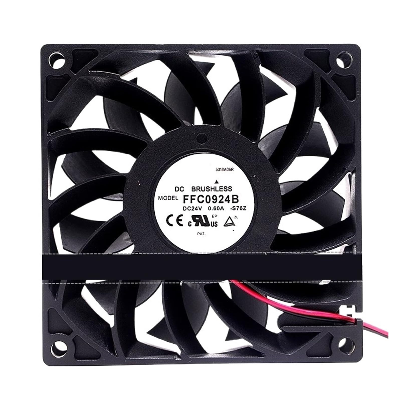 TPKMVGAP FFC0924B 90 * 90 * 25MM 9CM 24V 0.60A Cooling fan(2wire E1)