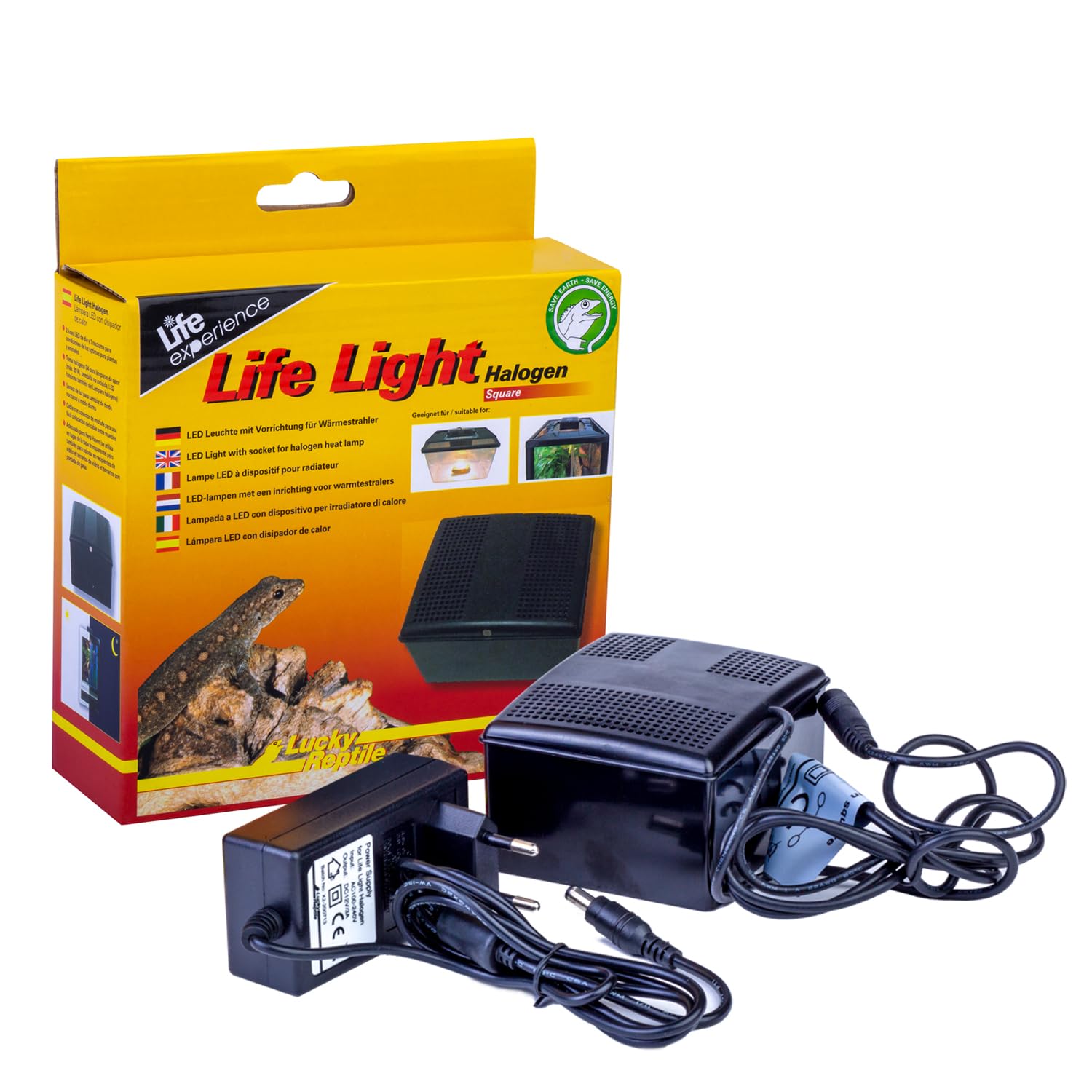 Lucky Reptile LL-3 Life Light - Halógeno Rectangular