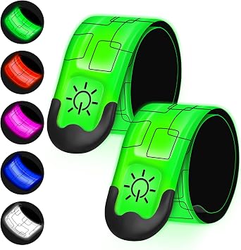 2PCS LED Armband for Running and Walking at Night Safety Gear