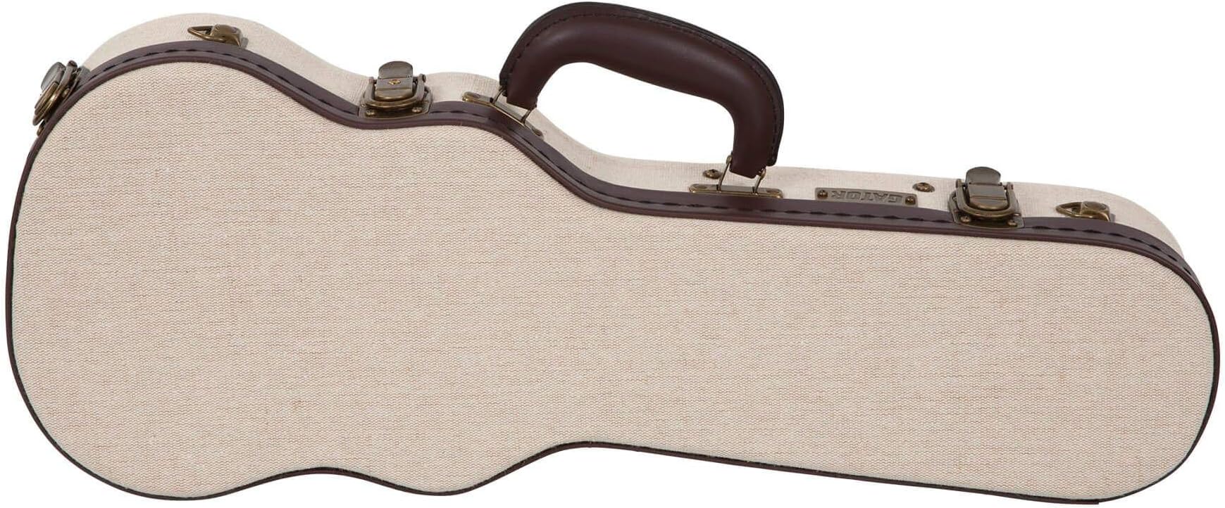 Gator Journeyman Deluxe Wood Case Soprano Ukulele