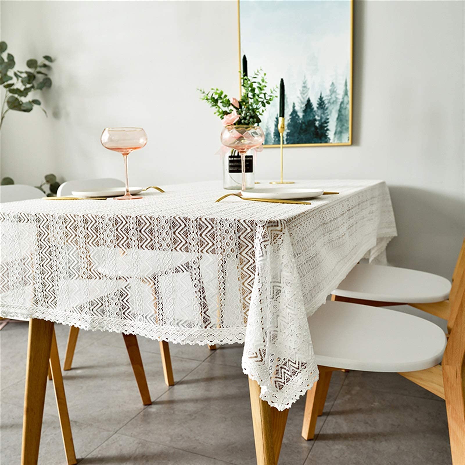 龍村 新品 絹 レトロテーブルクロス Amazon｜テーブルクロス長方形のテーブルクロス、素朴なレトロカフェ