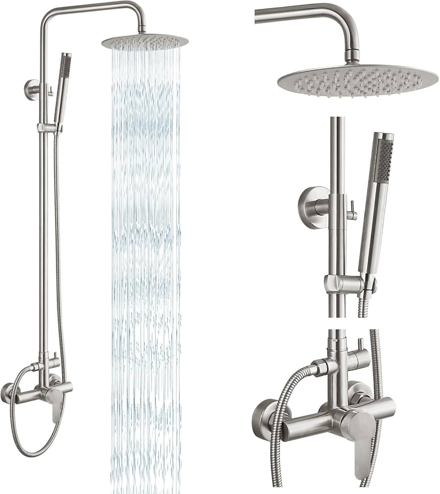 Amazon | gotonovo 屋外シャワー器具 SUS304 ステンレススチール Amazon | gotonovo 屋外シャワー器具 SUS304 ステンレススチール