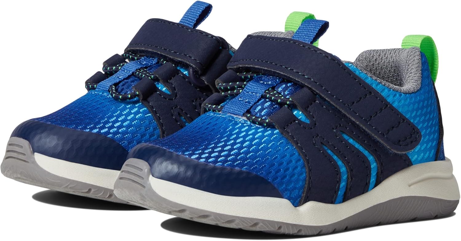 Munchkin by Stride Rite SIN Sneaker, 8 US Unisex Little Kid Blue