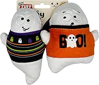 Vista 19 de Huxley & Kent Juguete Divertido de Halloween para Perros con Chirriador – Juguetes Chirriantes Power Plush para Perros Pequeños – Animal de Peluche