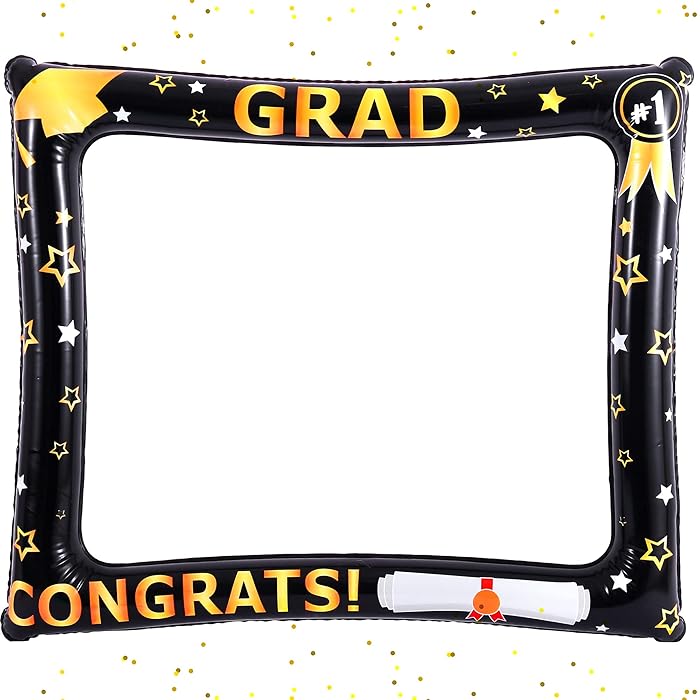 Buy Inflatable Graduation Photo Booth Frame 2022 Big Size, 30 Inch