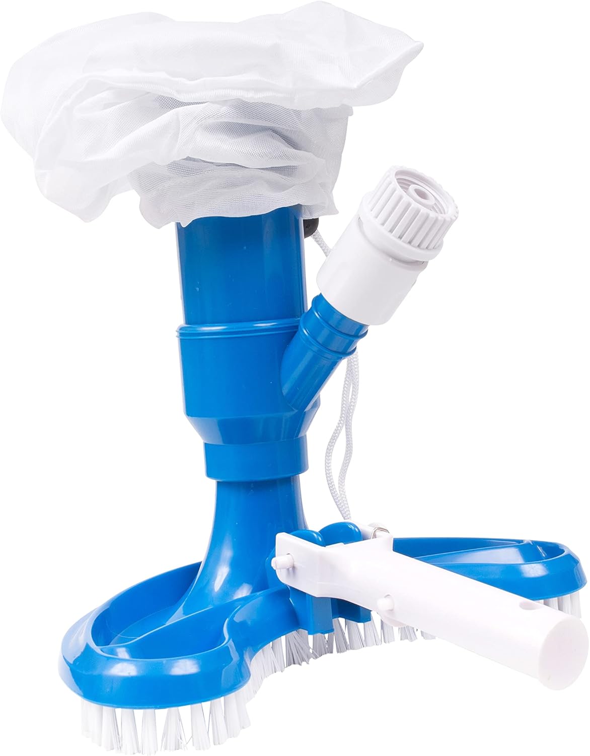 Sunsolar Swimming Pool Spa Vacuum w/Brush, Bag, Hose Adapter, and Handle Water