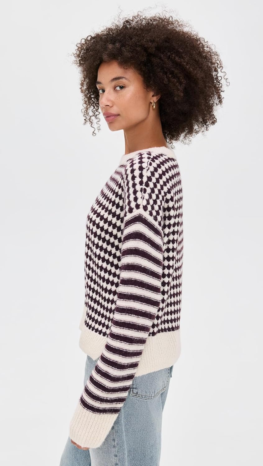Madewell Women's Mixed Stripe Pullover Sweater - Image 4