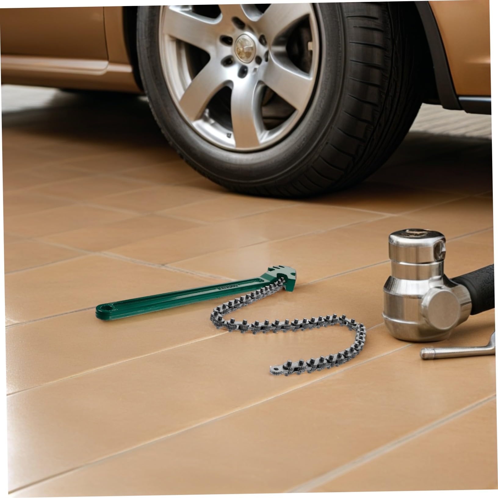 Cabilock 2 Piezas Extractor Profesional de Filtro de Aceite Antideslizante con Mecanismo de Carraca para Motores y Sistemas de Filtración Uso Automotriz y Plomería