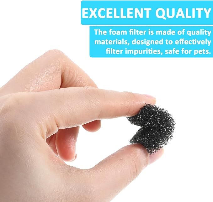 20 Filtros de Esponja para Fuente de Agua para Gatos miniatura 4