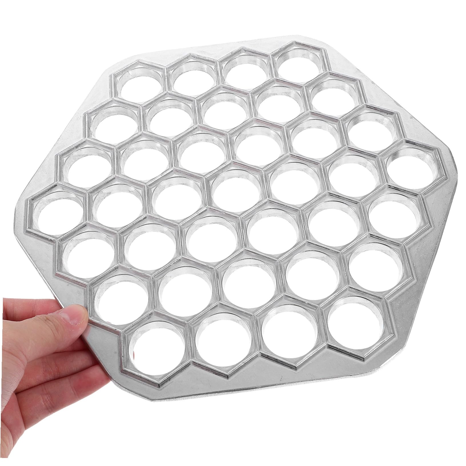Molde para Empanadillas y Ravioles Moldeador Multiagujeros Ligero y Fácil de Limpiar Utensilio de Cocina para Hacer Pelmeni y Empanadillas Rápido y Cómodo