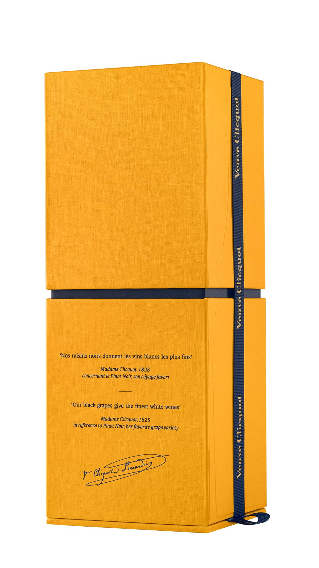Veuve Clicquot La Grande Dame 2018 Champagner, 75cl, in Geschenkbox | Luxus-Jahrgangschampagner aus der Champagne | Kraftvoll, elegant & komplex | Hoher Pinot-Noir-Anteil | Für besondere Anlässe