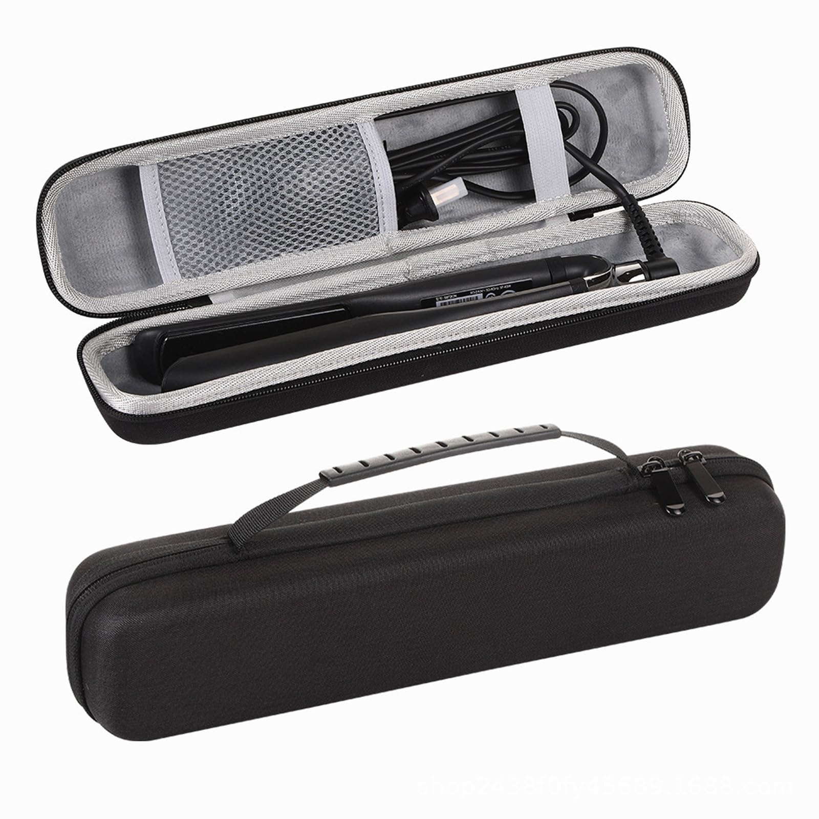 HENYGEN Professional Hair Dryer Accessories Storage Pouches with Soft Flannel Interior and Sturdy Oxfords Fabric Portable Hair Artist Bag