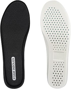 Endoto Memory Foam Insoles for Skechers Women & Men Shoes, Replacement Soft Elastic Insole Inserts for Foot Comfort
