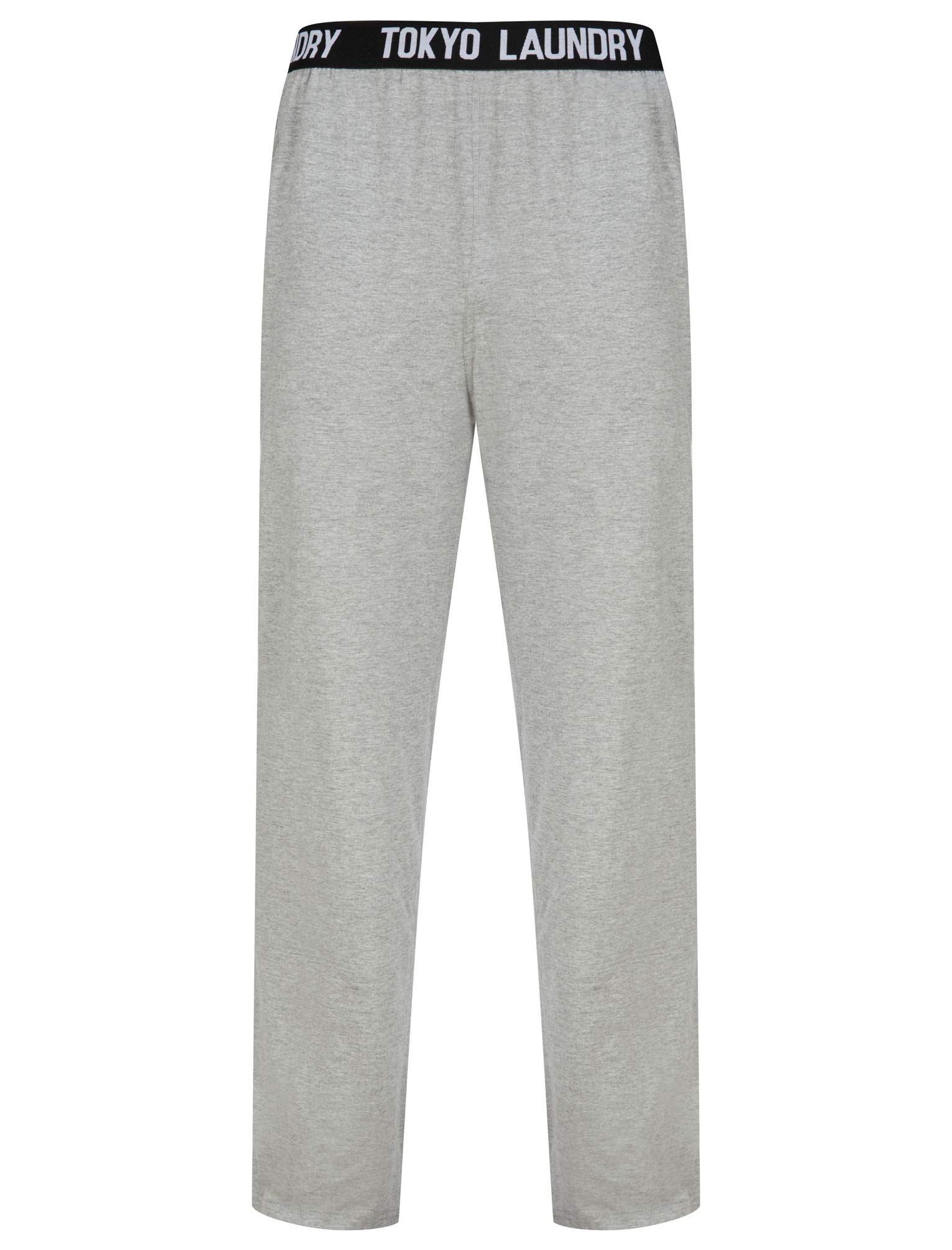 Inversion Cotton Lounge Pants in Light Grey Marl - Tokyo Laundry - XL
