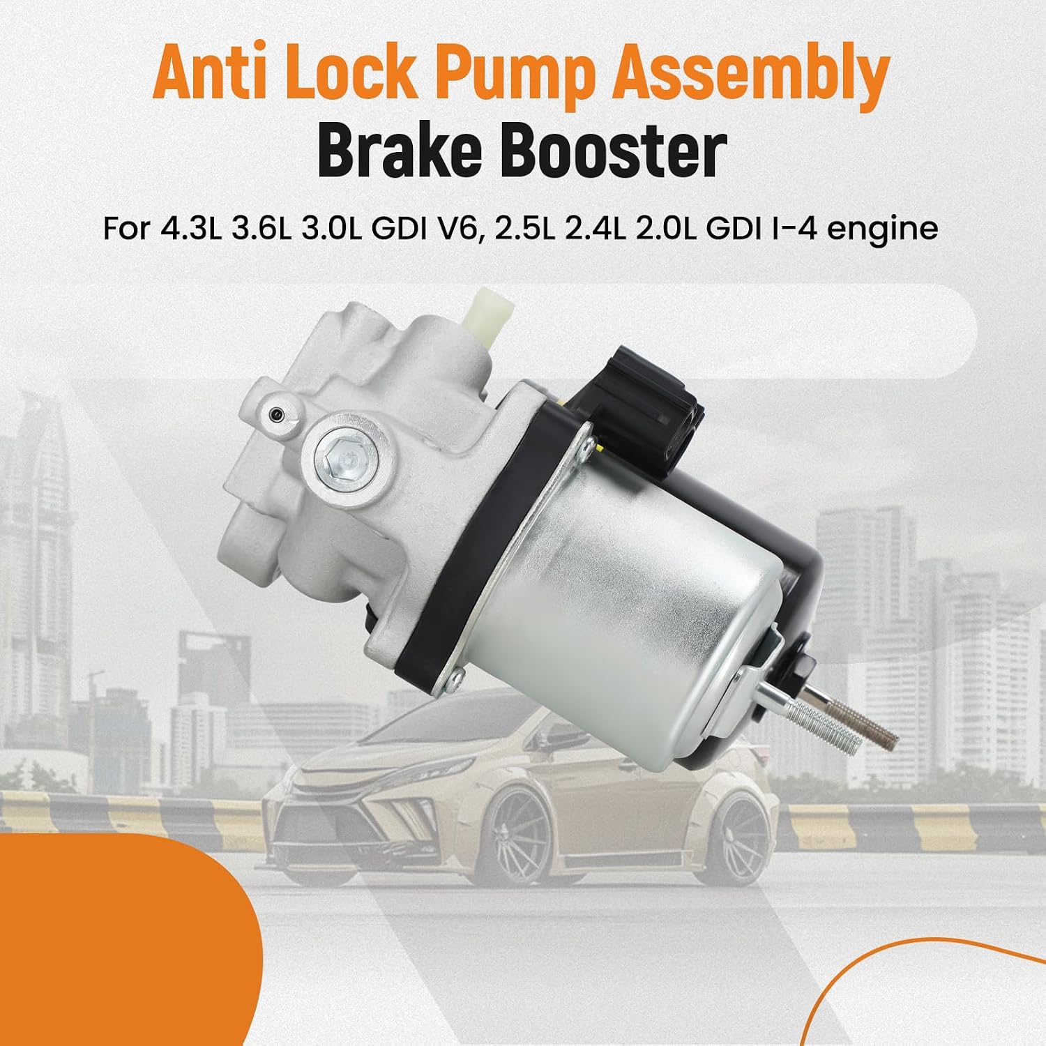 maXpeedingrods 47070-47060, 47070-47050 For 2010-2015 Toyota Prius Anti lock Pump Assembly Brake booster