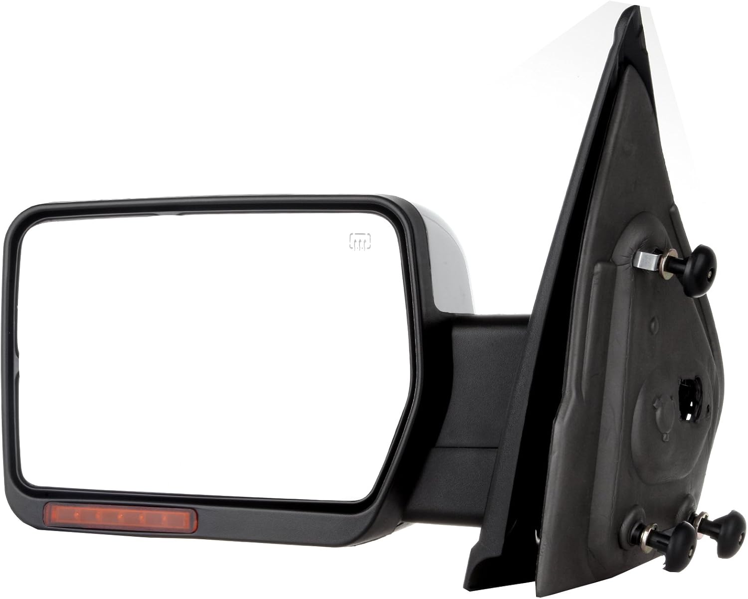 🛒 Crаzу Dеаlѕ cciyu Tow Mirrors Car Mirrors RH LH Chrome Towing Mirrors Compatible with 2004-2014 for Ford for F150 Truck 1997-1999 for Ford for F-250 with Power Adjusted Heated Turn Signal Puddle Light