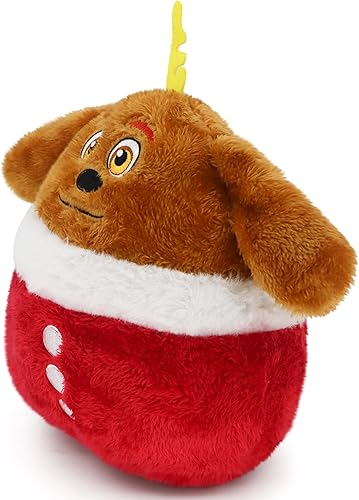 Miniatura 3 de RELIGES Juguetes de peluche de Navidad, juguete de peluche de monstruo verde, adecuado para decoraciones de Navidad, regalos de Navidad, muñeca de